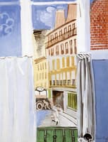 View from Dufy's Study over l'Impasse Guelma