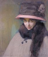 Portrait of Ballerina Tamara Karsavina