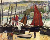 Beached Fishing Boats, St. Ives