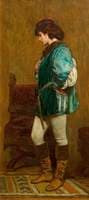 Rosalind Preparing to Leave Duke Frederick's Palace, 'As You Like It' by William Shakespeare