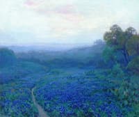 Path Through a Field of Bluebonnets