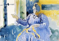 Woman Sewing