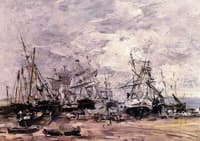 Portrieux, the Port at Low Tide