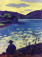 Fisherman by the Laïta