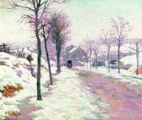 A Road in the Snow