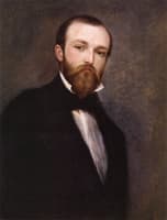 Self-Portrait in a Black Coat