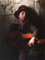 The Italian Boy with Hurdy-Gurdy