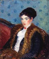 Girl with Fox Furs