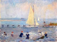 Seascape with Six Bathers, Ballport