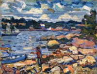 Brooksville, Maine (River & Rocks)