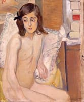 Nude and Books