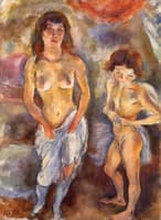 Two Standing Nudes