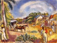 Landscape with Figures and Carriage