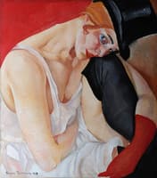 Woman in a Tall Hat