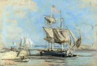 Sailboat in Port