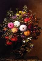 Still Life with Dahlias