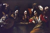 Tavern Scene with a Lute Player