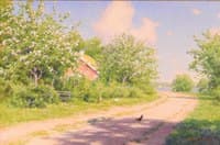 Cottage by the road