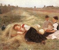 Gathering Hay
