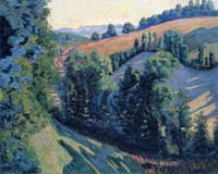Landscape at Pontgibaud