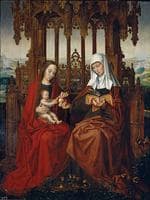 Saint Ann, the Christ Child and the Virgin