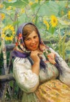 Among the Sunflowers