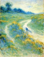 Peasant on a Country Road