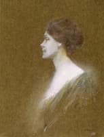 Portrait of a Woman in Pink