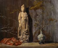 Still Life with Oriental Figure