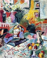 Interior with a Young Girl