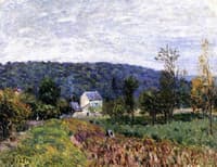 An Autumn Evening near Paris