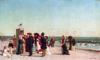 Punch and Judy Show on the Beach
