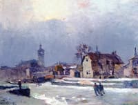 Skaters on the Canal de la Villette