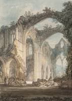Tintern Abbey: The Crossing and Chancel, Looking towards the East Window