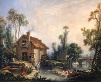 Landscape with Watermill