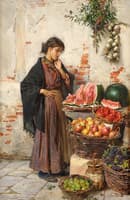 The Fruit Seller, Venice