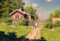 Girl at the Gate