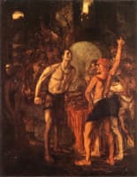 Samson Turning the Millstone