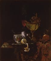Still Life with a Chinese Bowl, a Nautilus Cup and other Objects