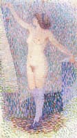 Nude with Veil