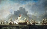 The Battle of Solebay, 7 June 1672
