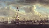 The ‘Gouden Leeuw’ on the IJ by Amsterdam