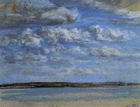 White Clouds, Blue Sky