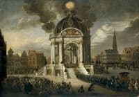 The procession of Christ the Redeemer in Antwerp, August 27, 1685