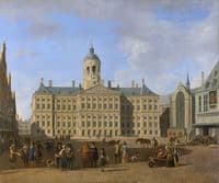 The Town Hall on the Dam in Amsterdam