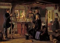 Mormons Visiting a Carpenter in the Countryside