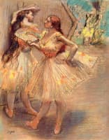 Dancers near a Set