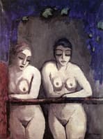 Two Nude Women at the Window