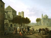 Cologne, a Capriccio View of the Churches of Sankt Gereon