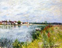 Riverbank at Saint-Mammes